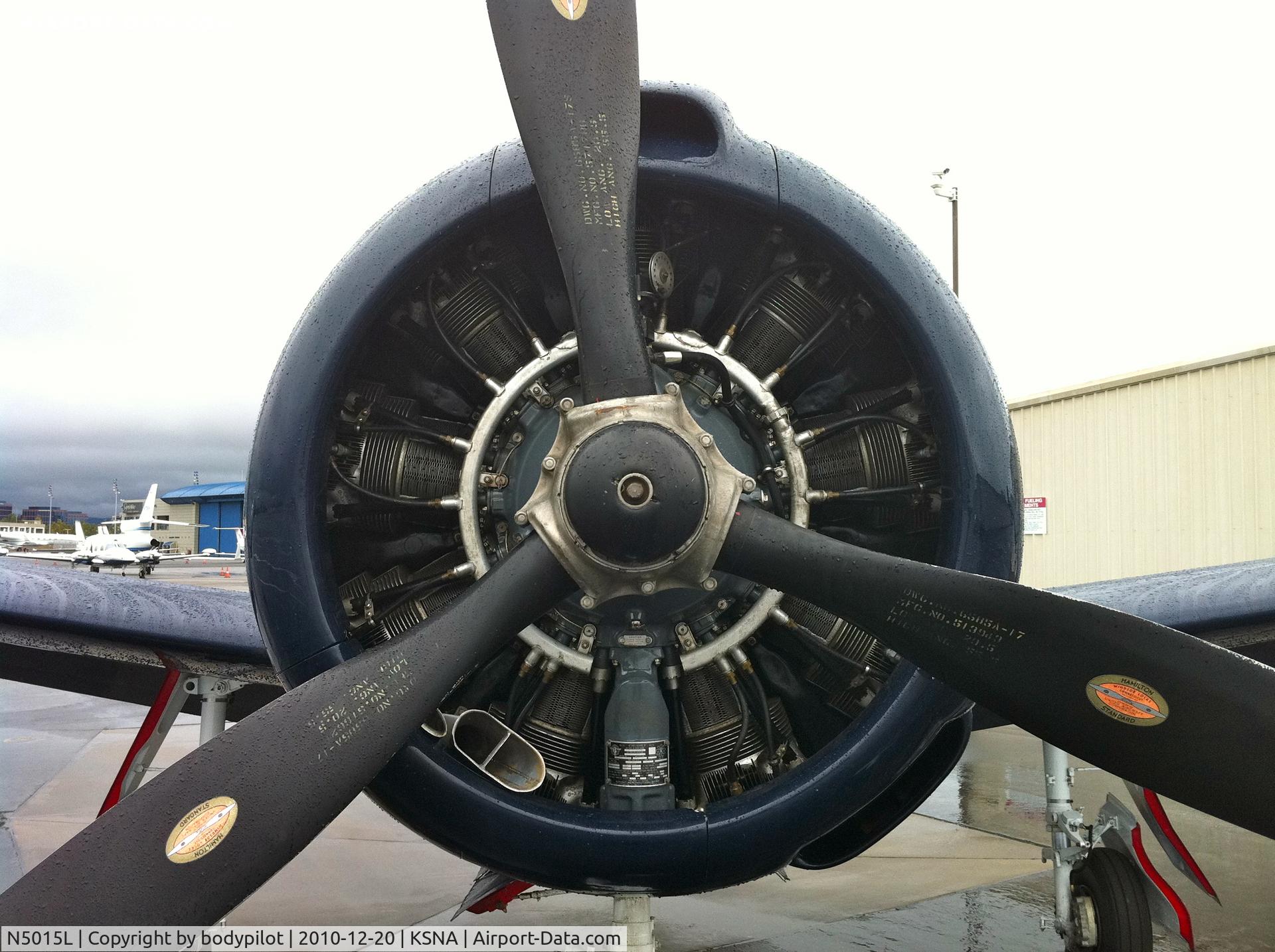 N5015L, 1993 North American T-28A Trojan C/N 557 (174-164), Mint looking radial power-plant.  Wish I could hear this roar!