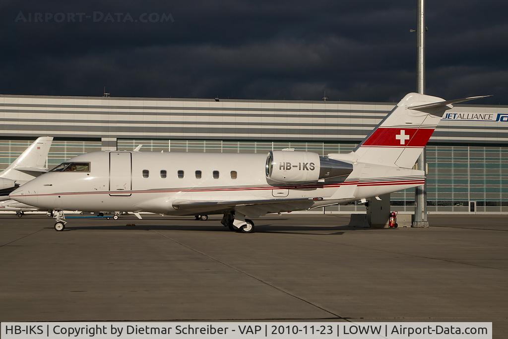 HB-IKS, 1989 Canadair Challenger 601-3A (CL-600-2B16) C/N 5042, CL600