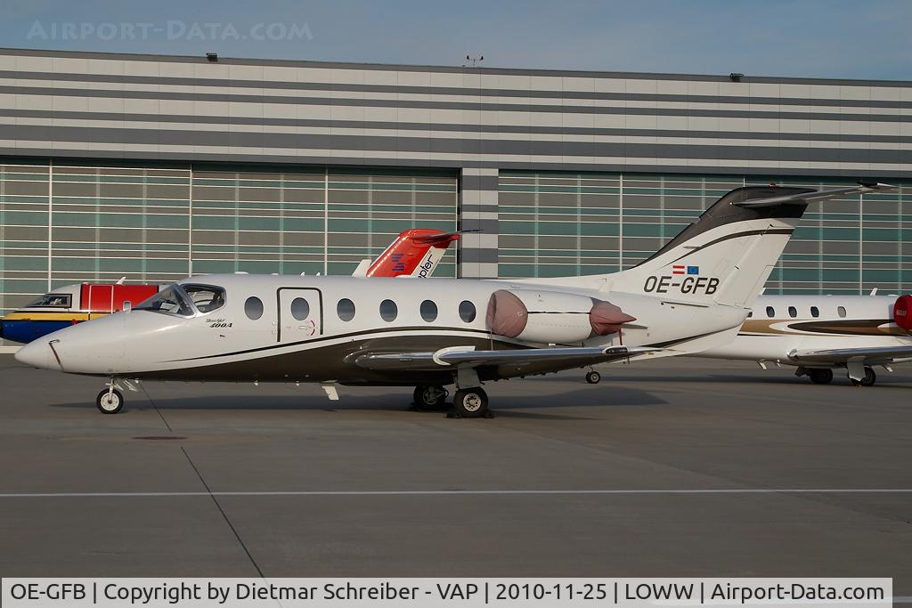 OE-GFB, Beechcraft 400A Beechjet C/N RK-84, Beechjet 400