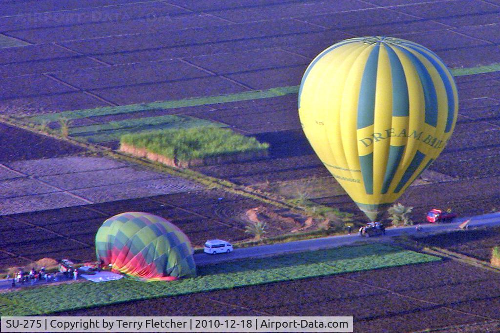 SU-275, UltraMagic N-425 C/N 425-13, Egyptian Balloons over Luxor West Bank SU-275