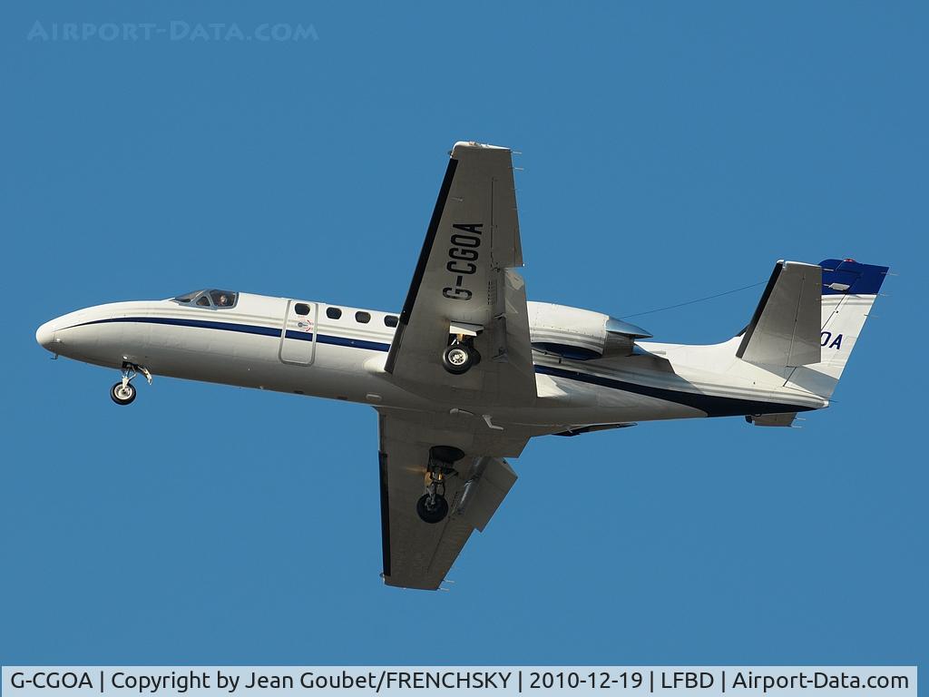 G-CGOA, 1980 Cessna 550 Citation II C/N 550-0183, .