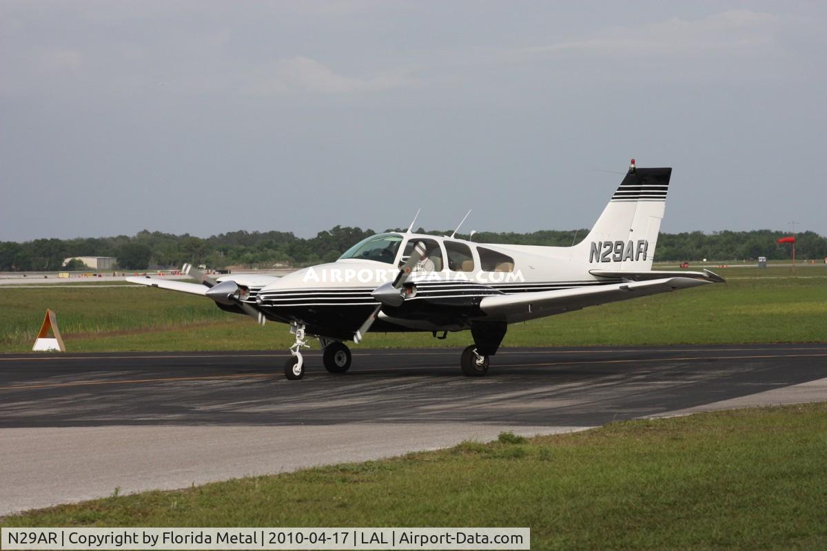 N29AR, 1964 Beech 95-B55 (T42A) Baron C/N TC-623, Beech 55