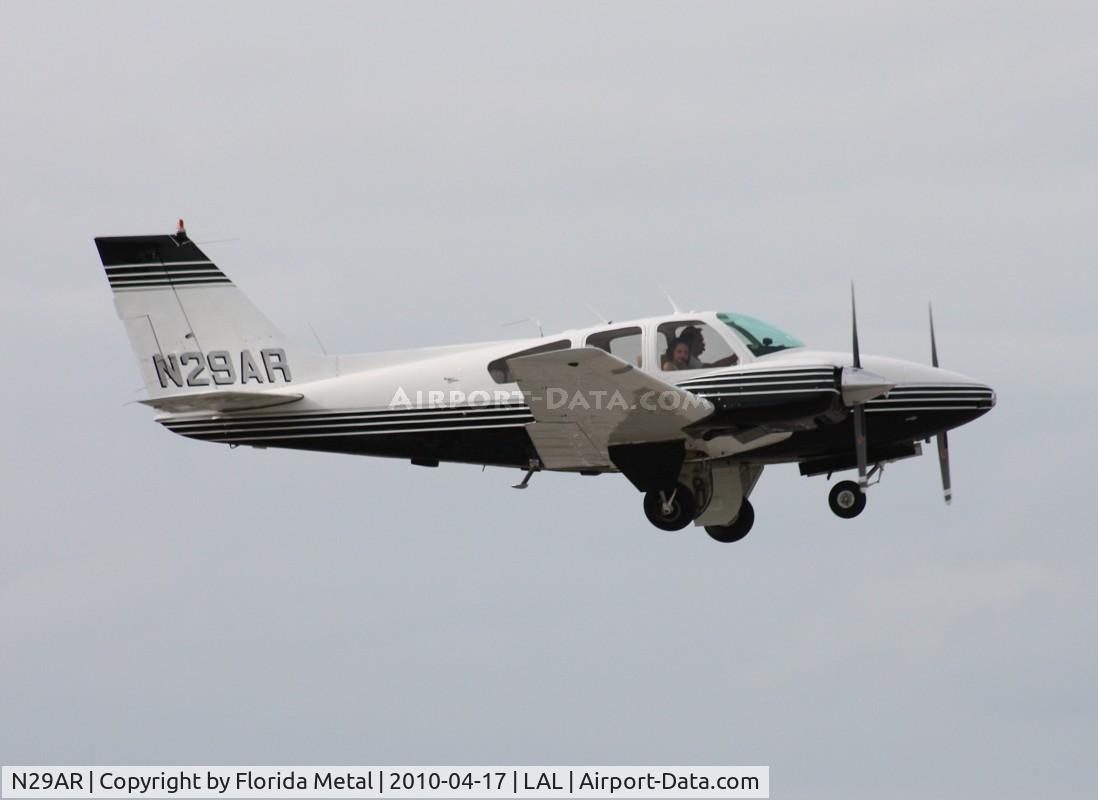 N29AR, 1964 Beech 95-B55 (T42A) Baron C/N TC-623, Beech 55