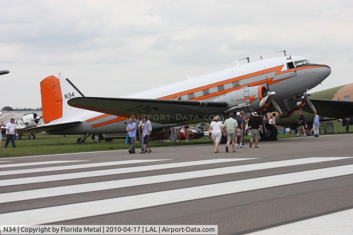 N34, 1945 Douglas R4D-7 C/N 33359, FAA DC-3