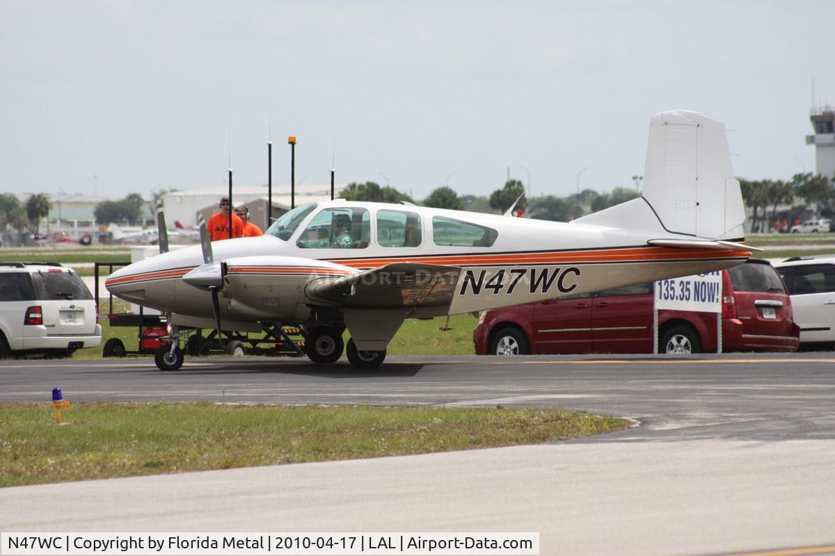 N47WC, 1959 Beech 95 C/N TD-241, Beech 95