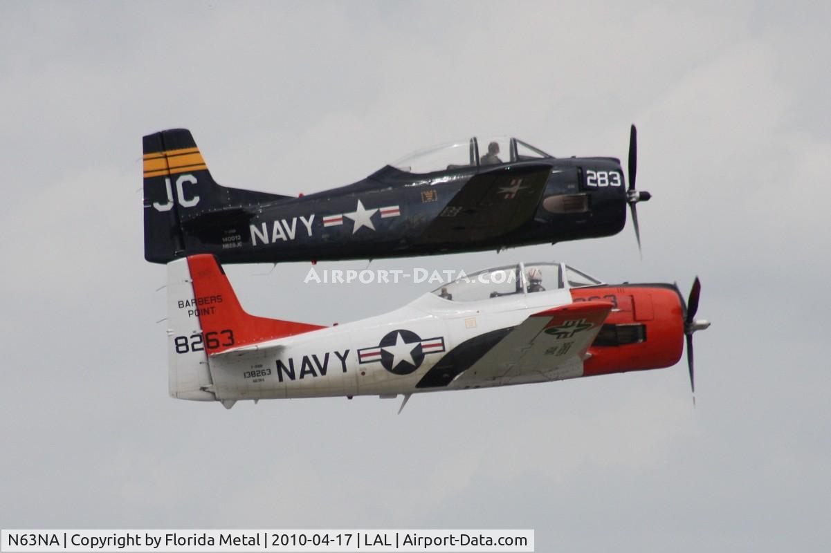 N63NA, 1955 North American T-28B C/N 138263, T-28