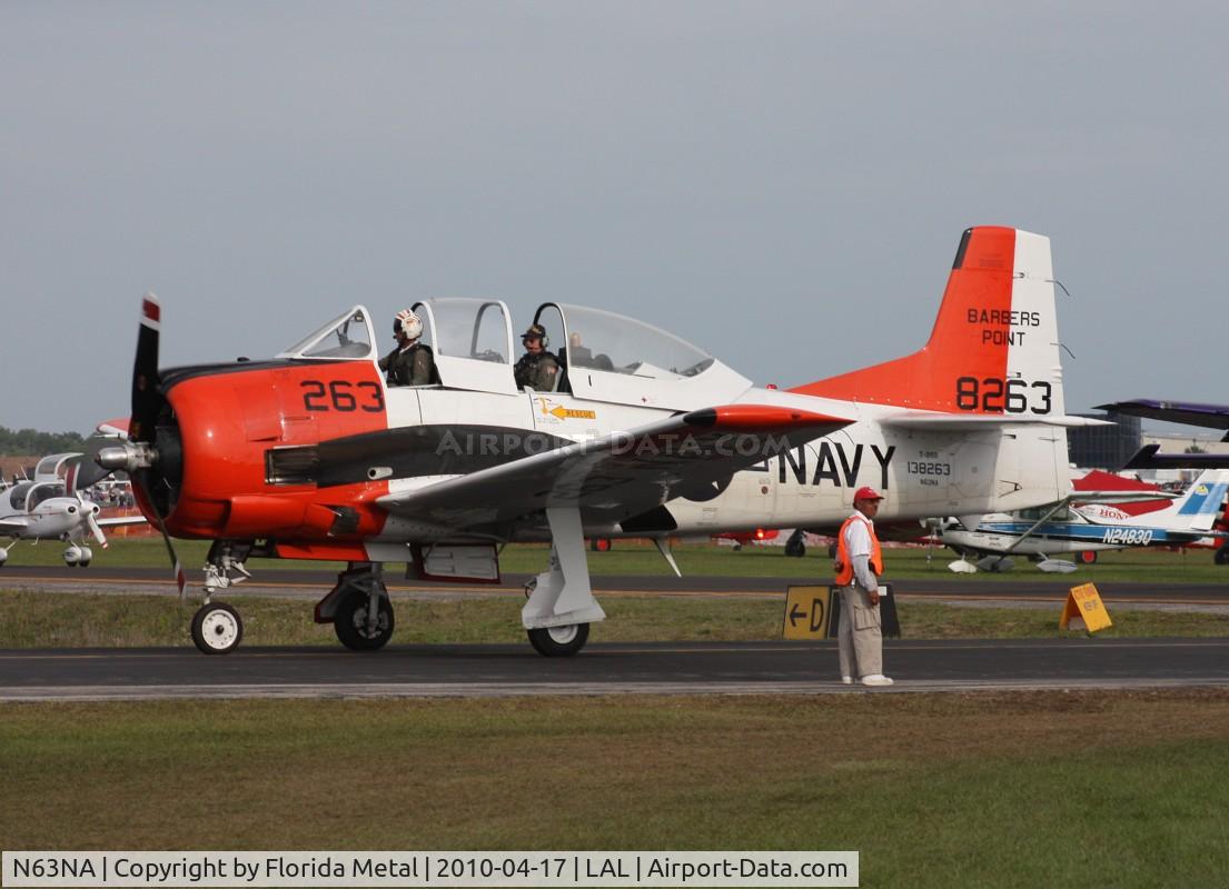 N63NA, 1955 North American T-28B C/N 138263, T-28B