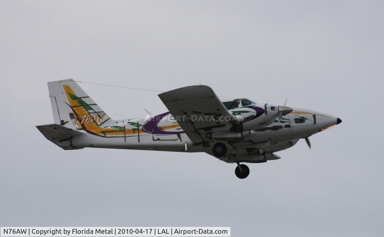 N76AW, 1975 Piper PA-23-250 Aztec C/N 27-7554100, PA-23-250