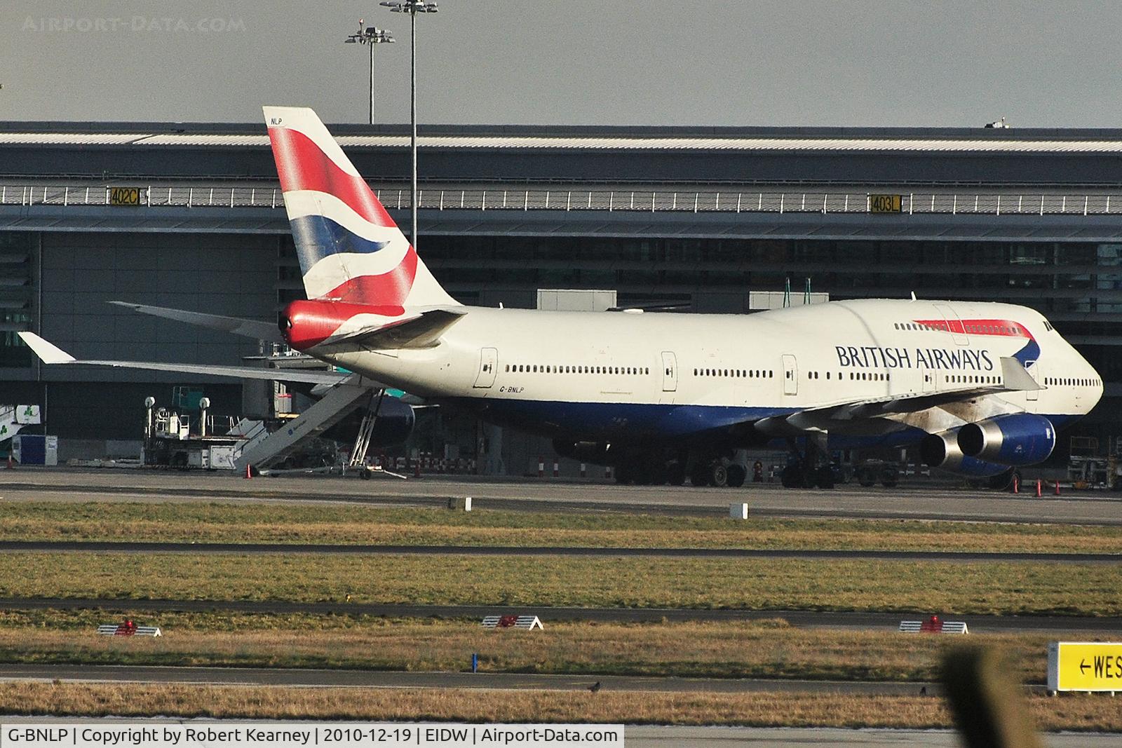 G-BNLP, 1990 Boeing 747-436 C/N 24058, Unusual visitor to Dublin due to weather in LHR