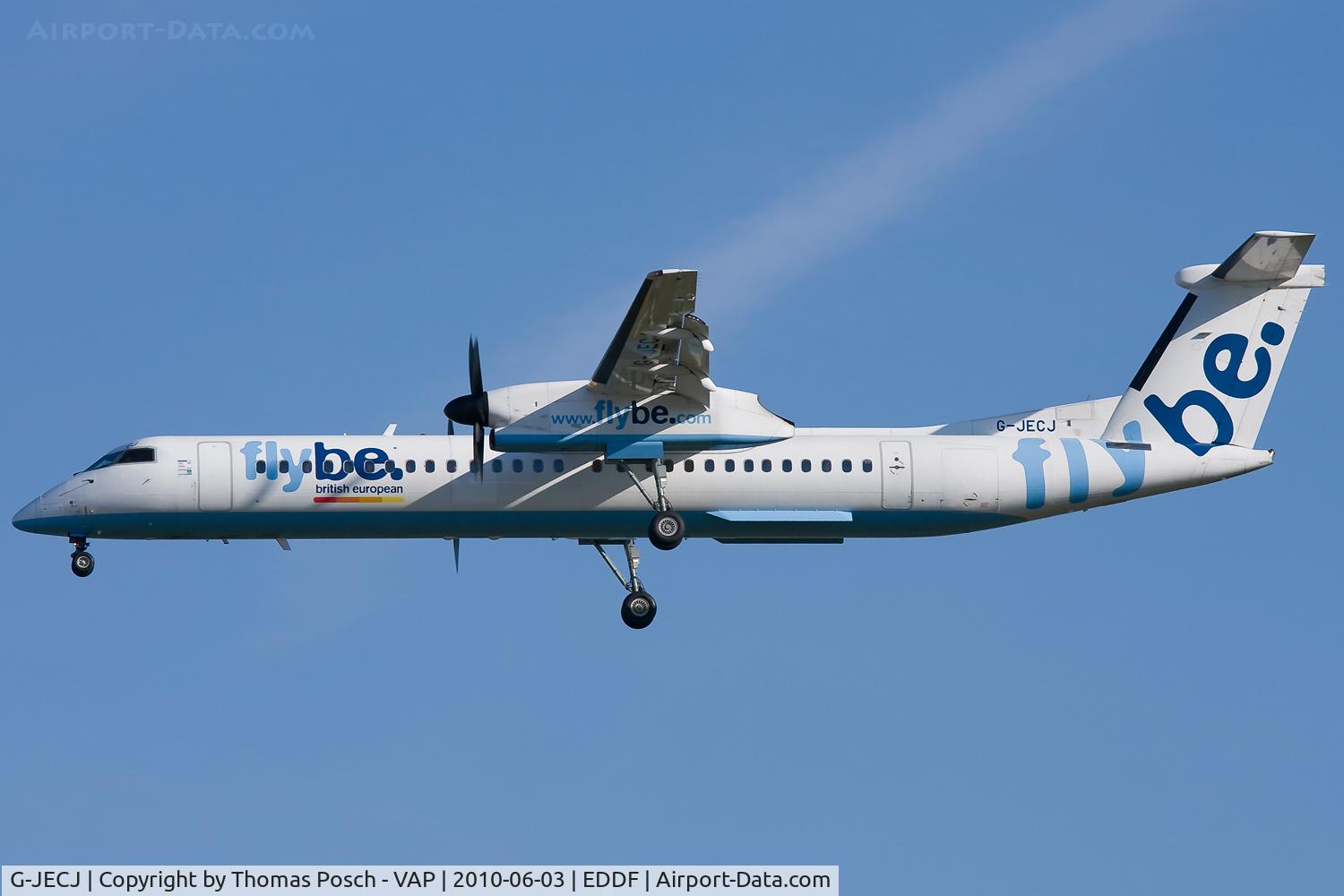 G-JECJ, 2005 De Havilland Canada DHC-8-402Q Dash 8 C/N 4110, FlyBE - British European