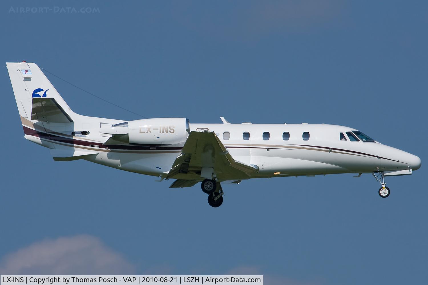 LX-INS, 2007 Cessna 560 Citation Excel C/N 560-5727, Luxcitation
