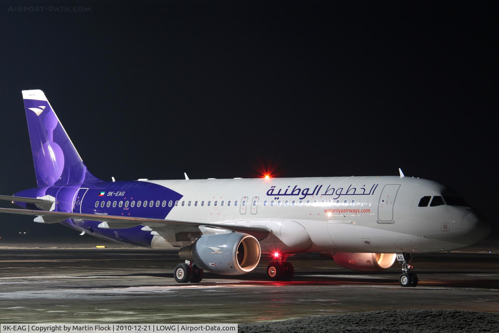 9K-EAG, 2010 Airbus A320-214 C/N 4411, .