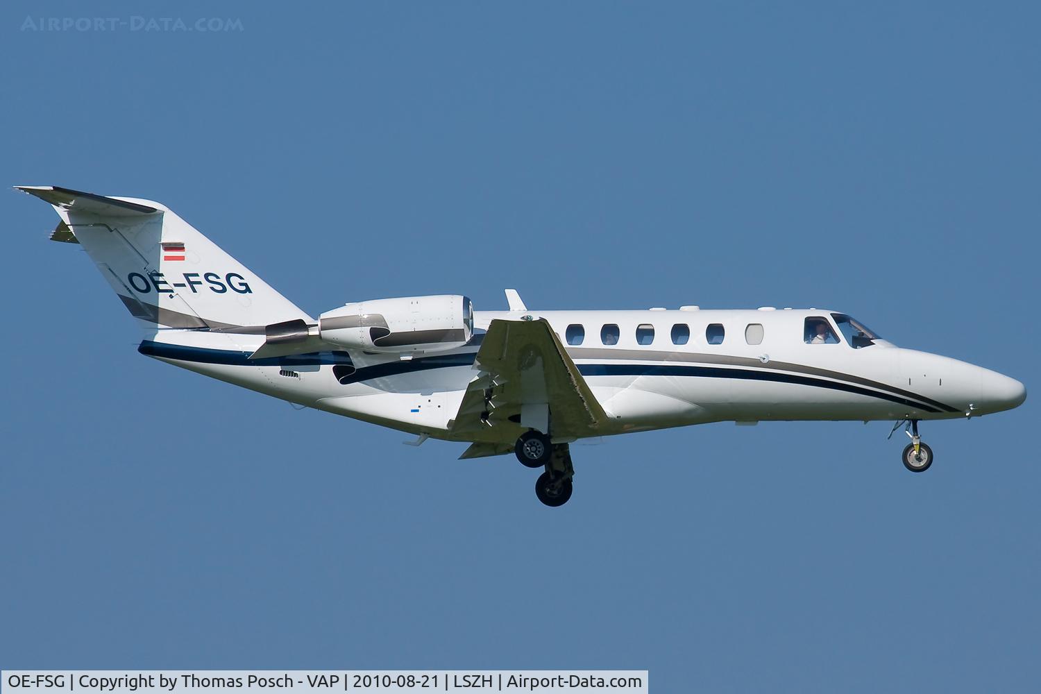 OE-FSG, 2004 Cessna C525A C/N Not found OE-FSG, Tyrolean Jet Services