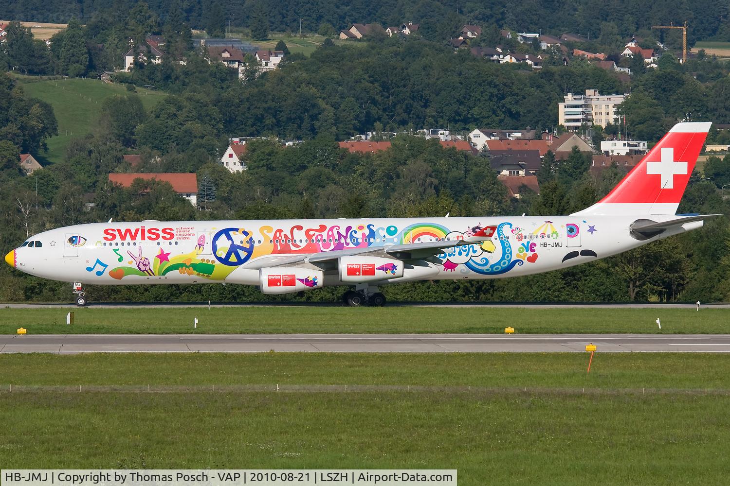 HB-JMJ, 1996 Airbus A340-313X C/N 150, Swiss International Airlines