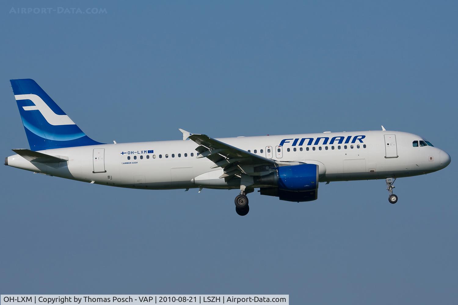 OH-LXM, 2003 Airbus A320-214 C/N 2154, Finnair