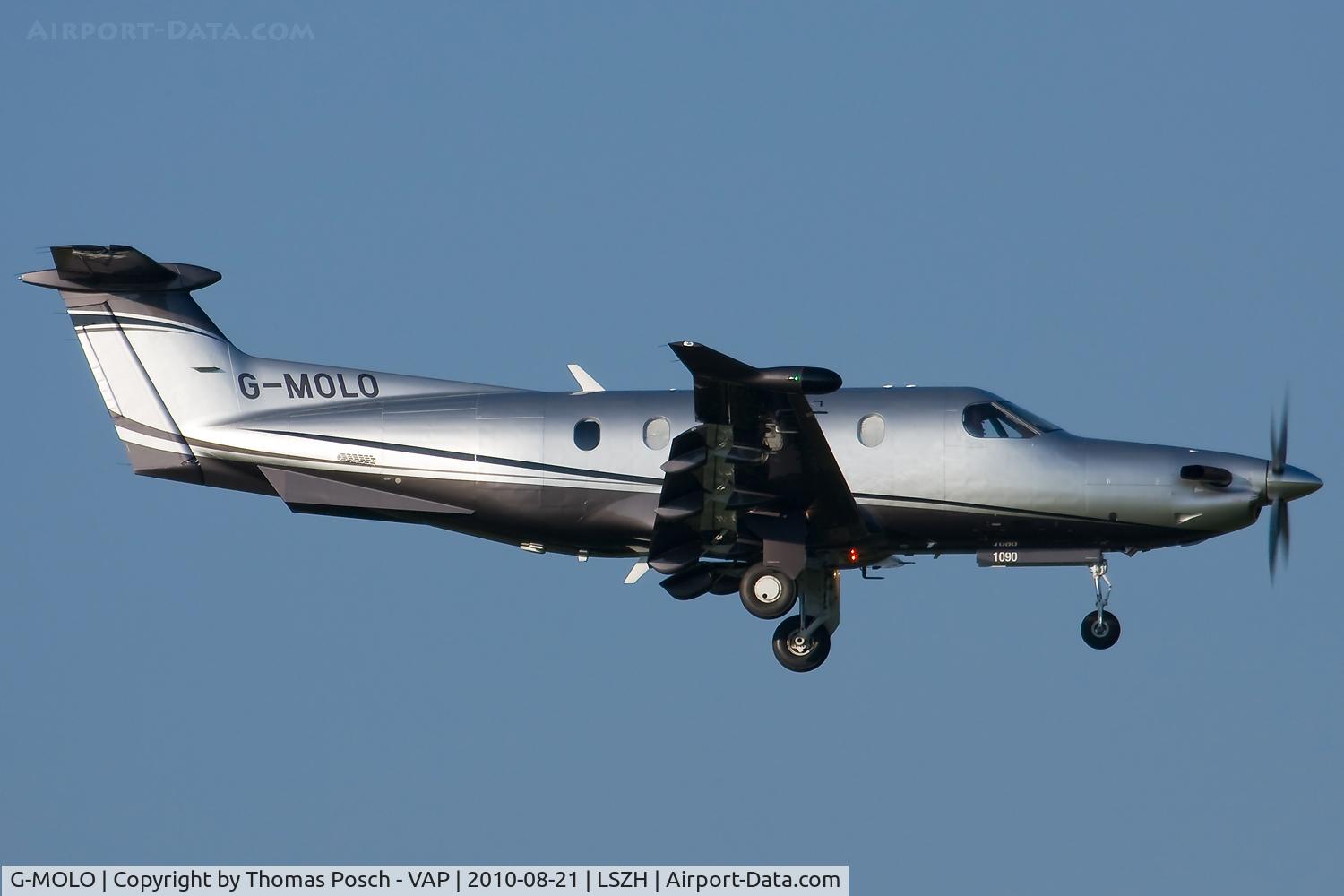 G-MOLO, 2009 Pilatus PC-12/47E C/N 1090, Breckenridge