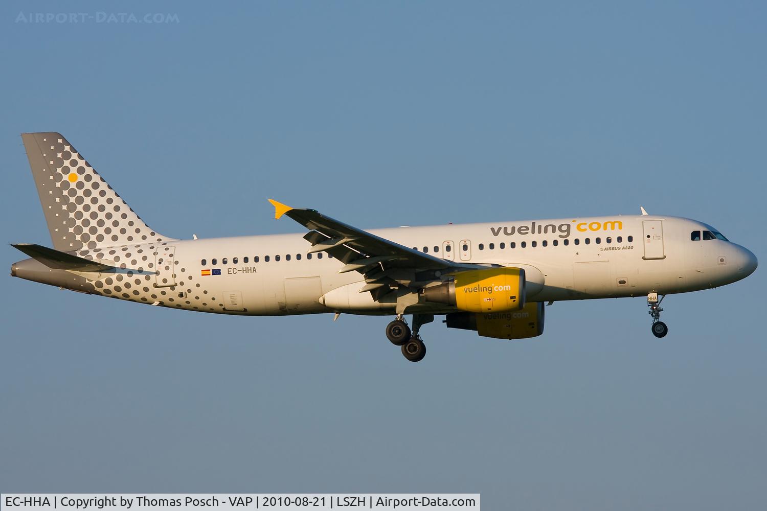 EC-HHA, 2000 Airbus A320-214 C/N 1221, Vueling Airlines