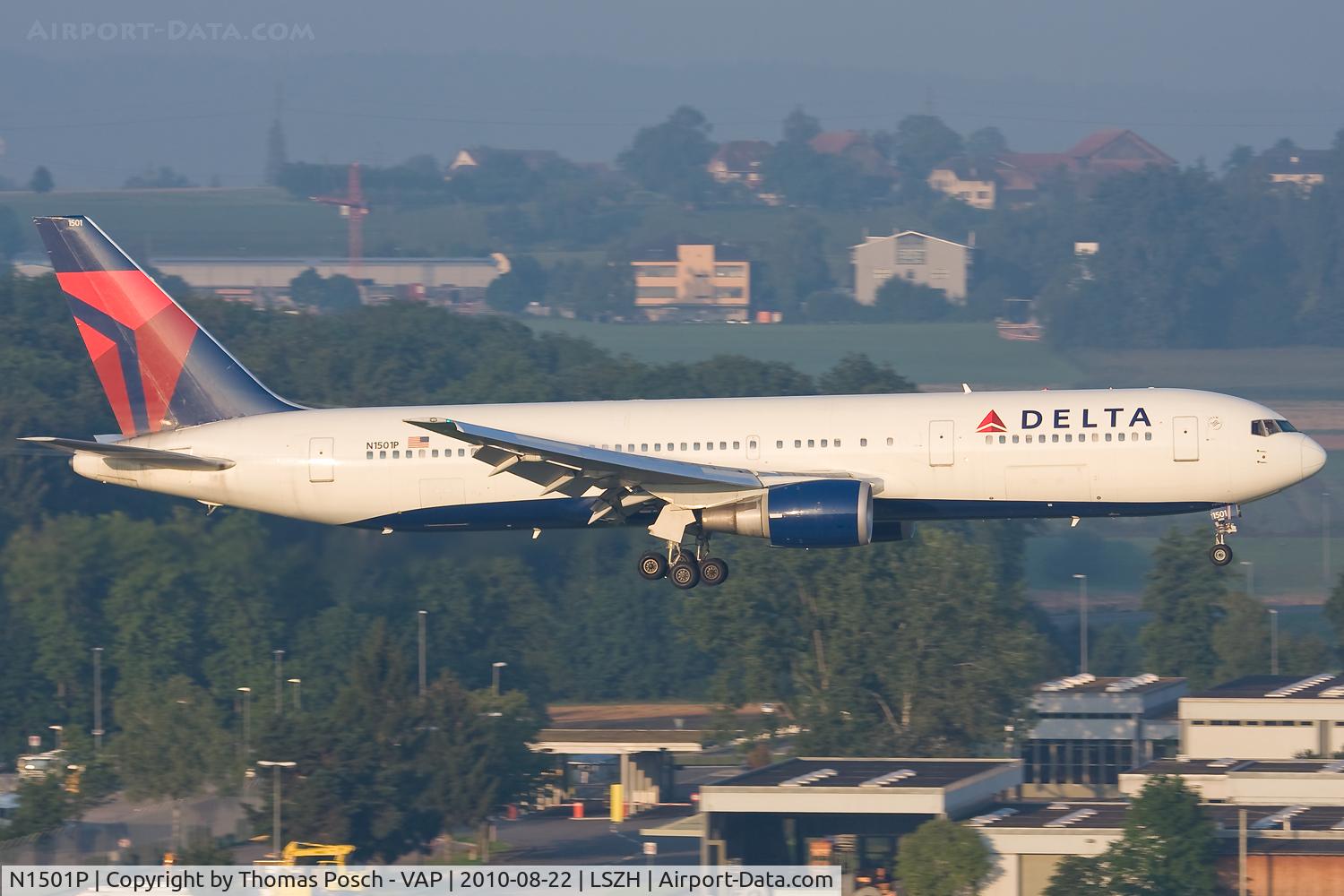 N1501P, 1990 Boeing 767-3P6 C/N 24983, Delta Airlines