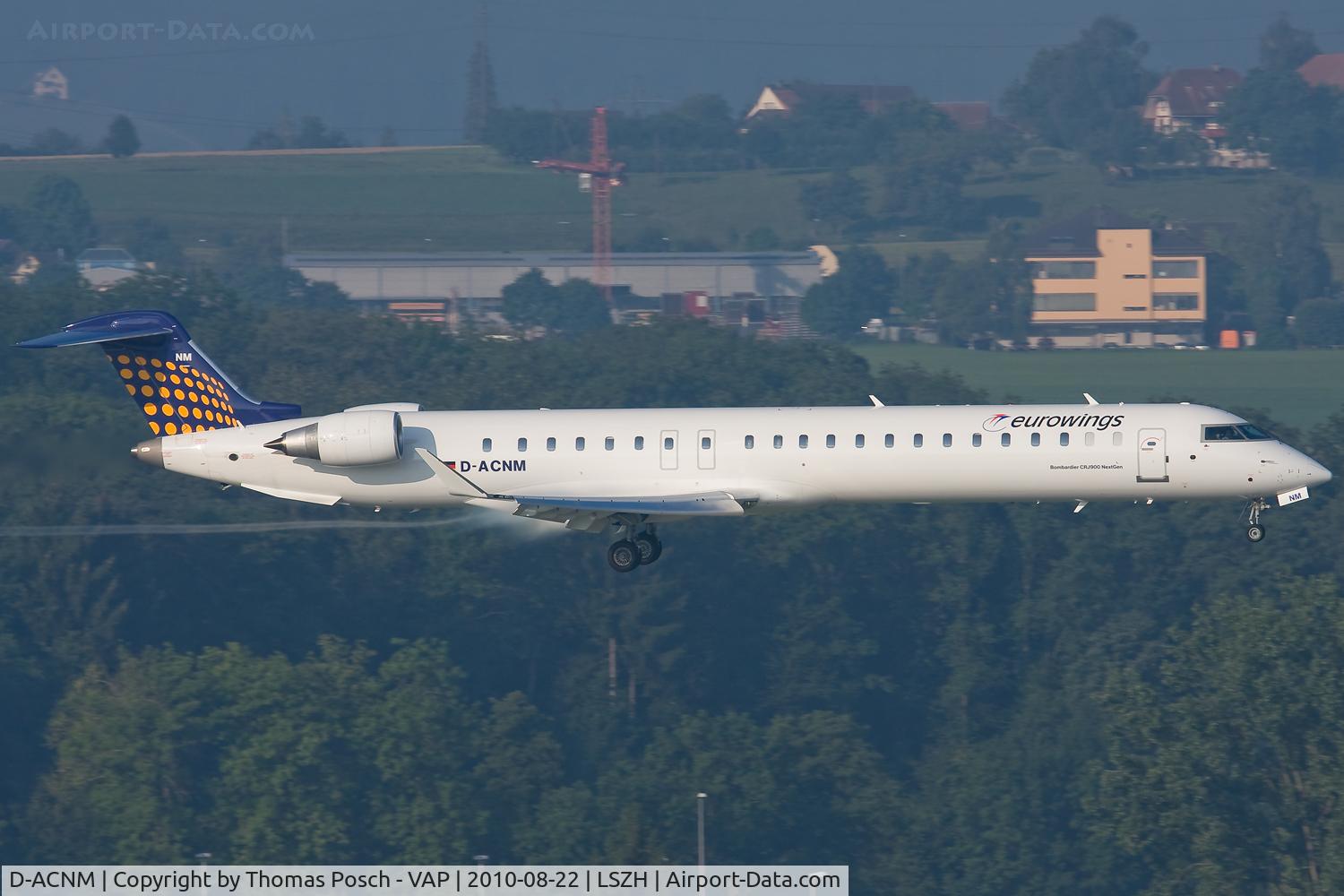 D-ACNM, 2010 Bombardier CRJ-900LR (CL-600-2D24) C/N 15253, Lufthansa