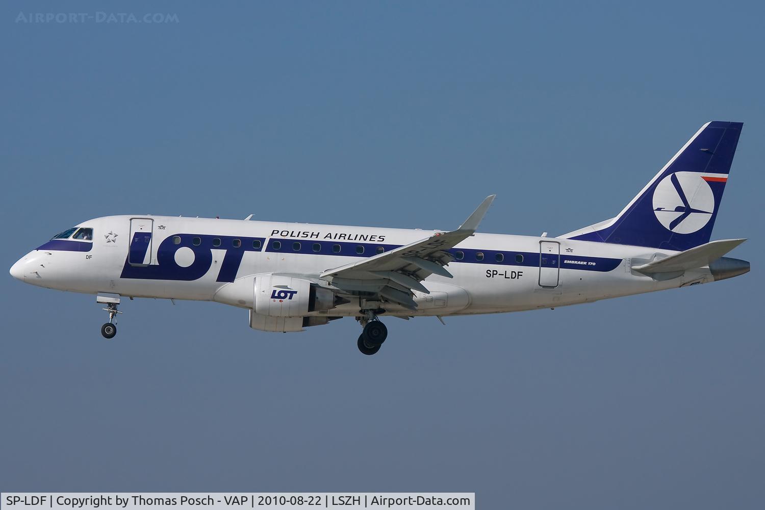 SP-LDF, 2004 Embraer 170ST (ERJ-170-100ST) C/N 17000035, LOT - Polish Airlines