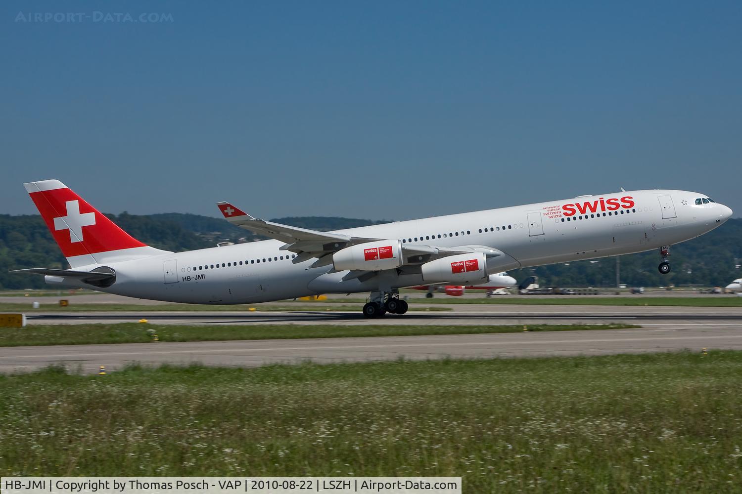 HB-JMI, 2004 Airbus A340-313 C/N 598, Swiss International Airlines