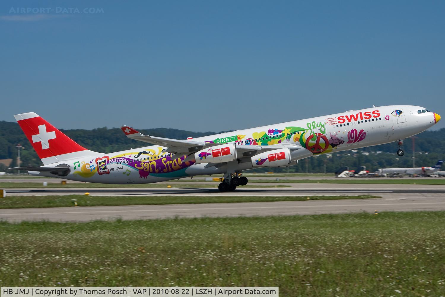 HB-JMJ, 1996 Airbus A340-313X C/N 150, Swiss International Airlines