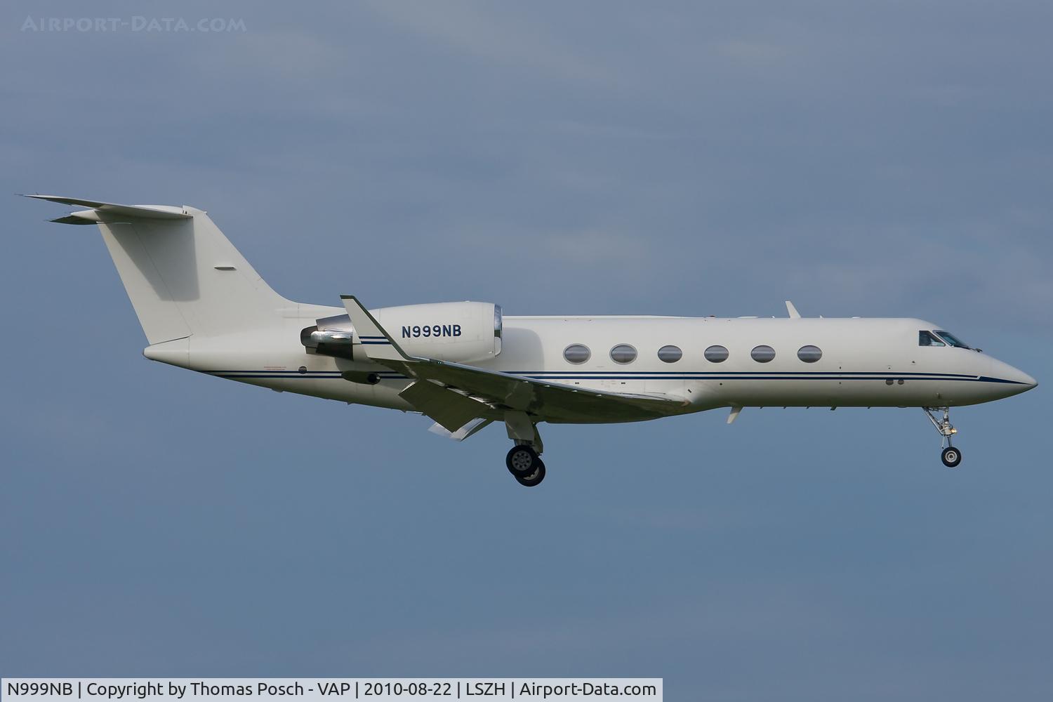 N999NB, Gulfstream Aerospace G-IV C/N 1234, Sentient Flight Group