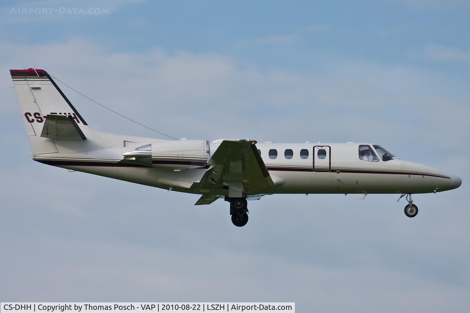 CS-DHH, 2002 Cessna 550 Citation Bravo C/N 550-1043, Netjets