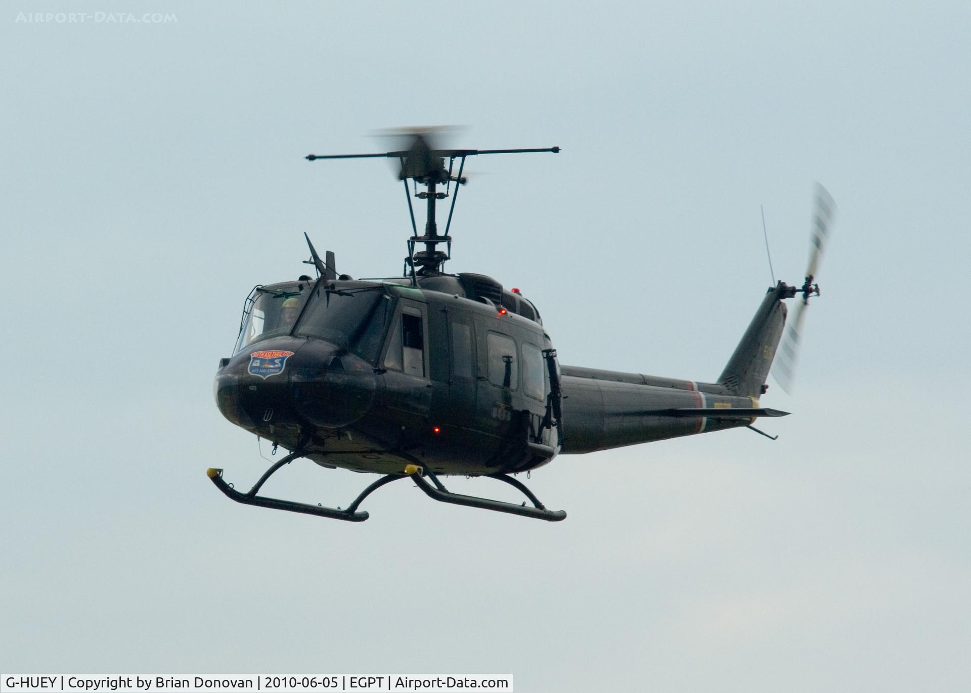 G-HUEY, 1973 Bell UH-1H Iroquois C/N 13560, Heart of Scotland Airshow, Perth Airport