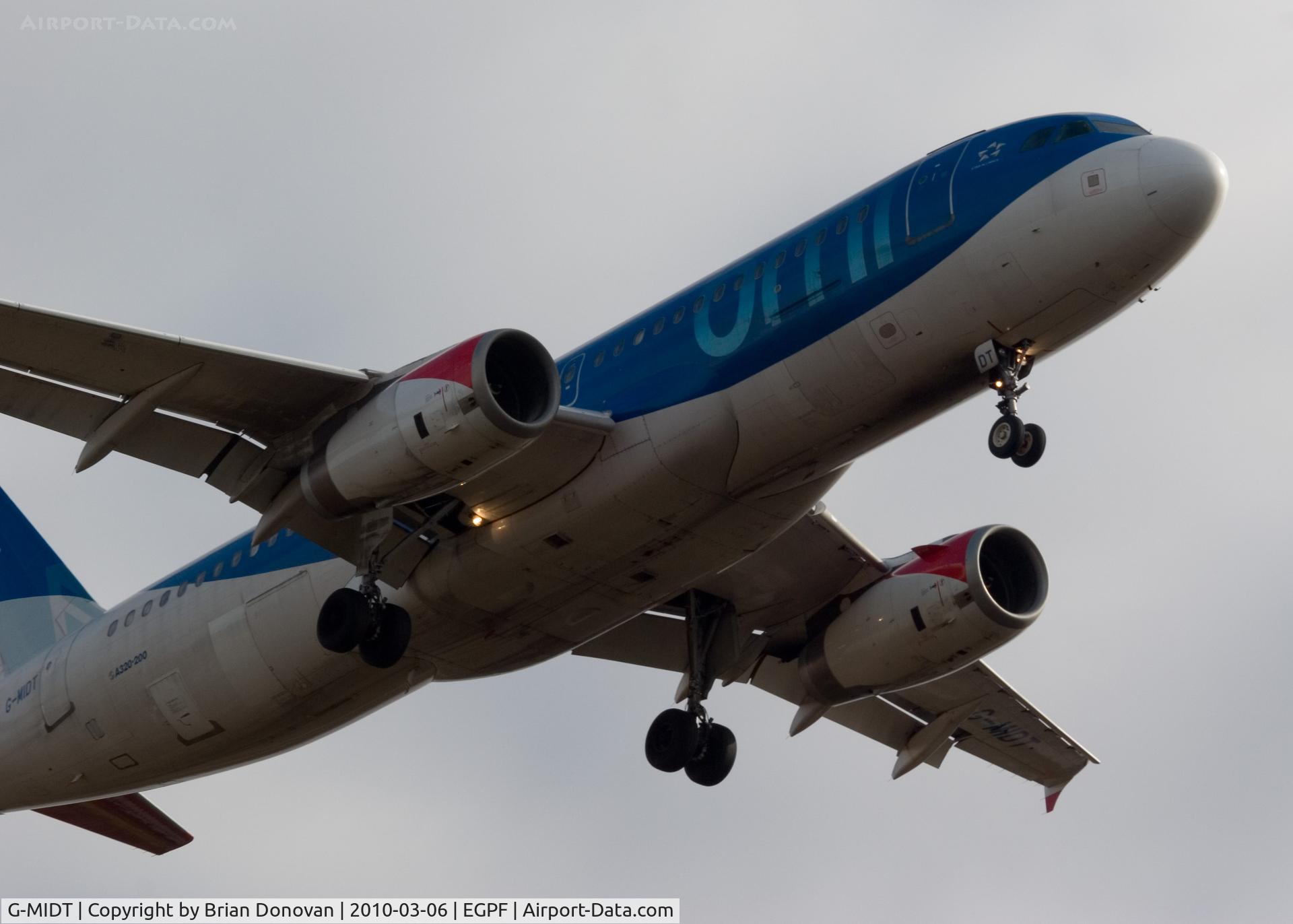 G-MIDT, 2001 Airbus A320-232 C/N 1418, British Midland (BMI)