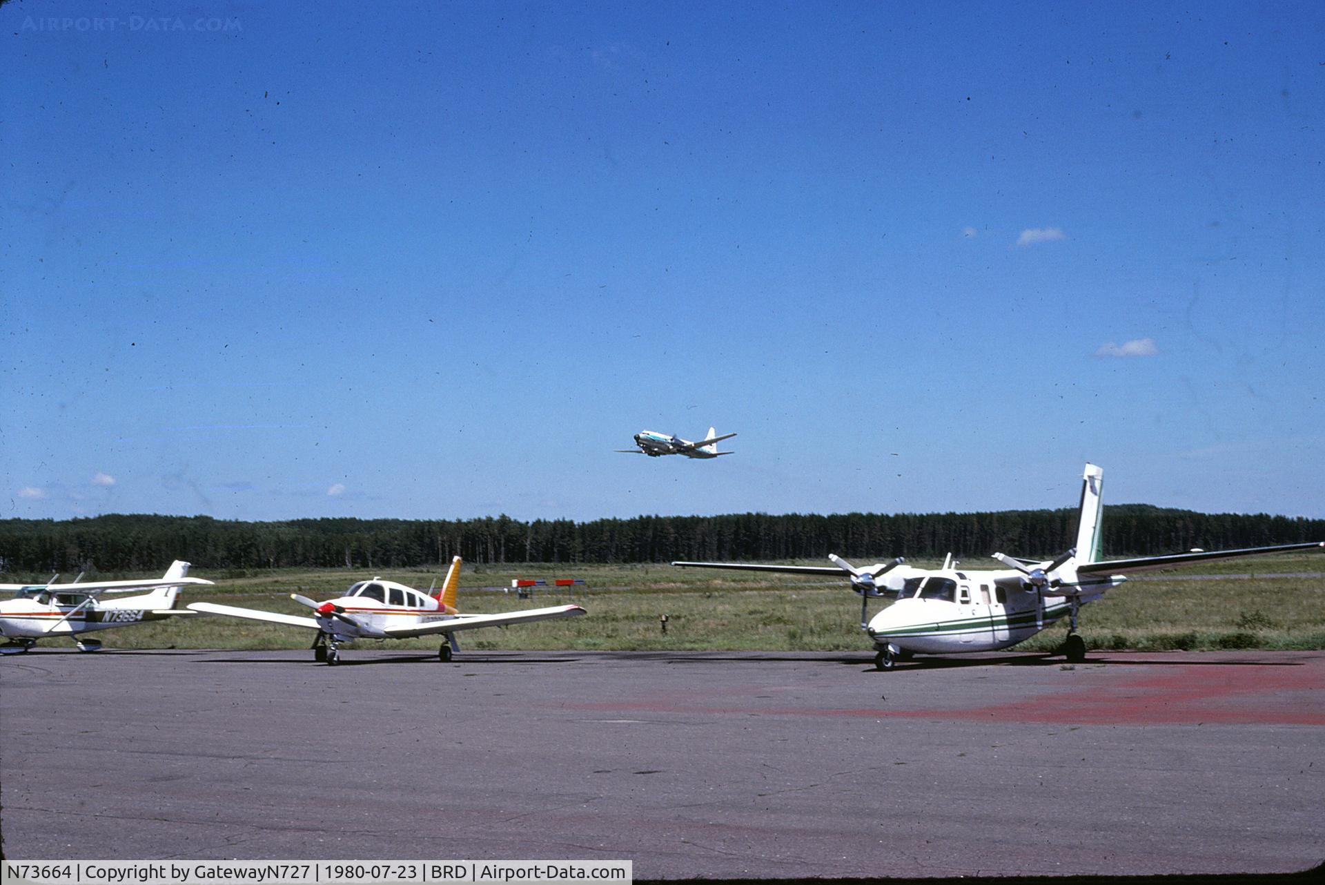 N73664, 1976 Cessna 172N C/N 17267600, On the far left of the photo.