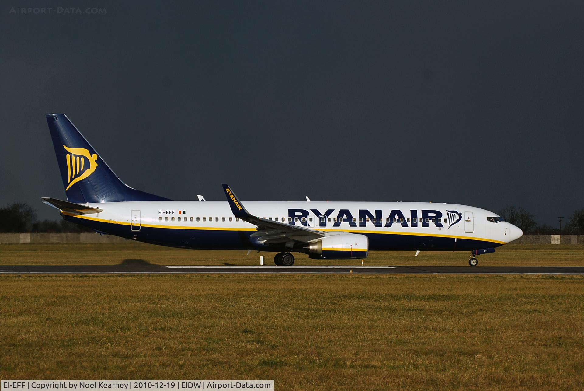EI-EFF, 2009 Boeing 737-8AS C/N 35016, Departing off Rwy 10