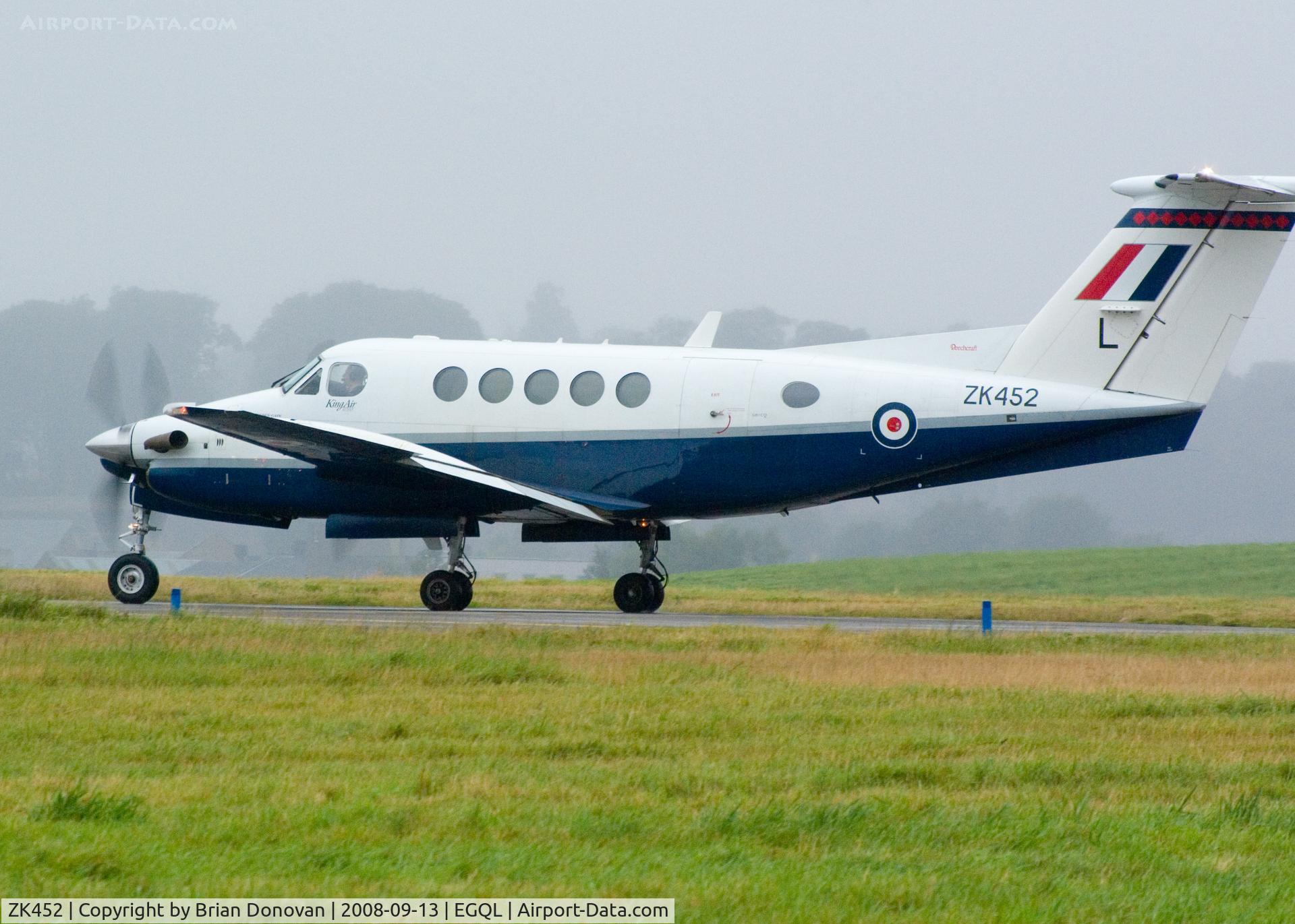 ZK452, 2003 Raytheon B200 King Air C/N BB-1832, RAF Leuchars Airshow 2008