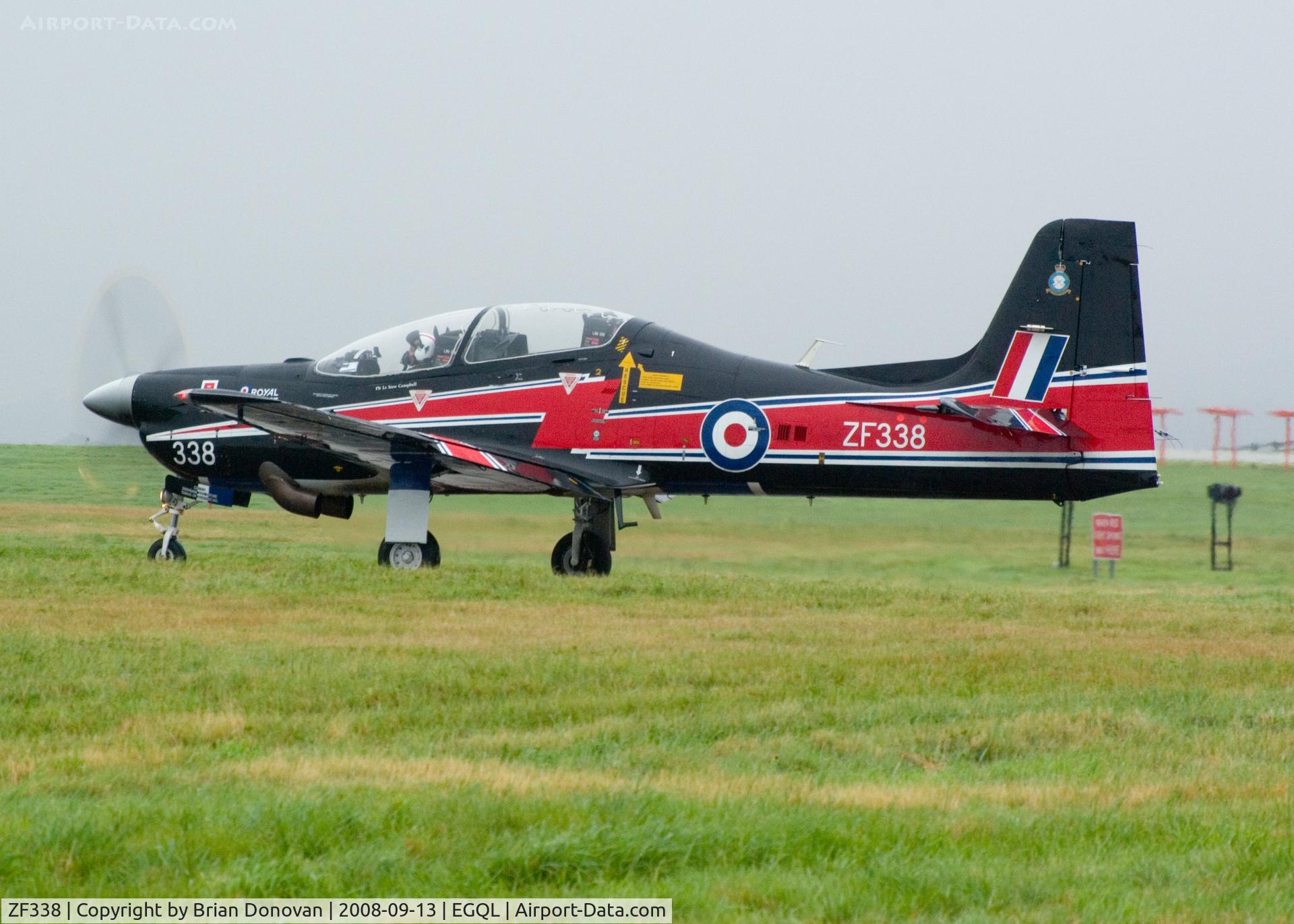 ZF338, 1991 Short S-312 Tucano T1 C/N S102/T73, RAF Leuchars Airshow 2008