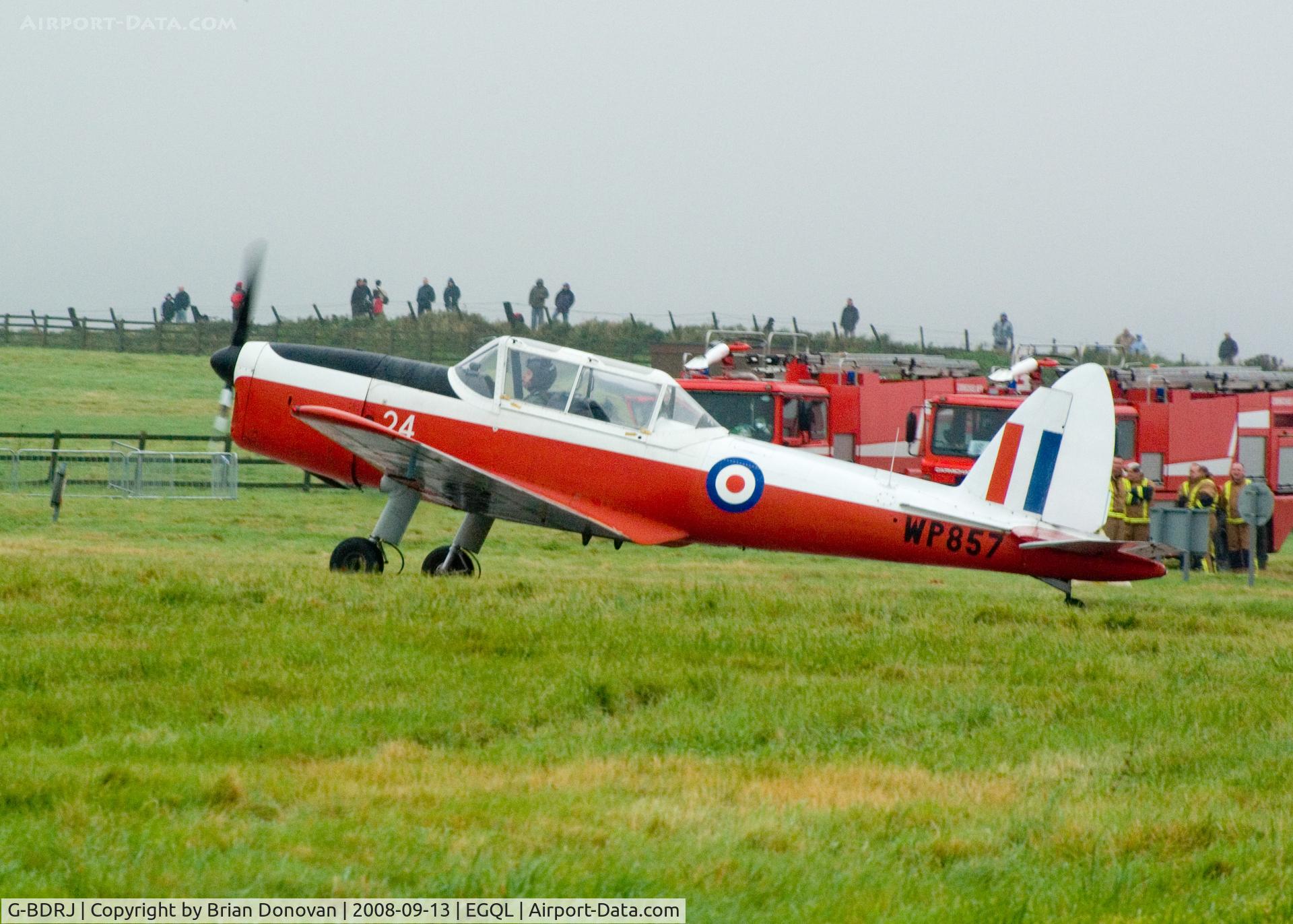 G-BDRJ, 1952 De Havilland DHC-1 Chipmunk T.10 C/N C1/0742, RAF Leuchars Airshow 2008