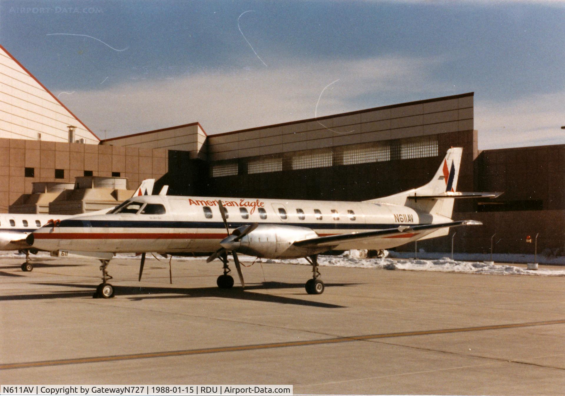 N611AV, 1985 Fairchild SA-227AC Metro III C/N AC611B, *