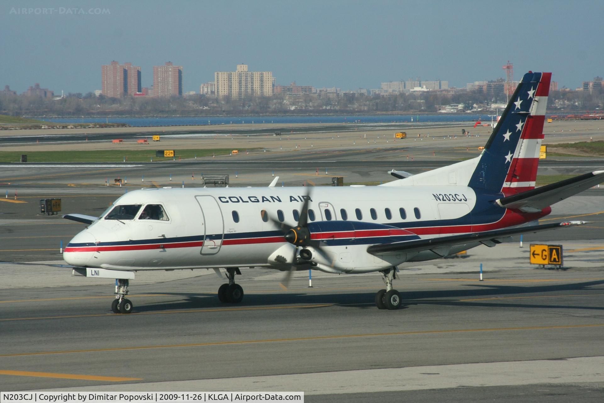 N203CJ, 1990 Saab 340B C/N 340B-203, Saab 340