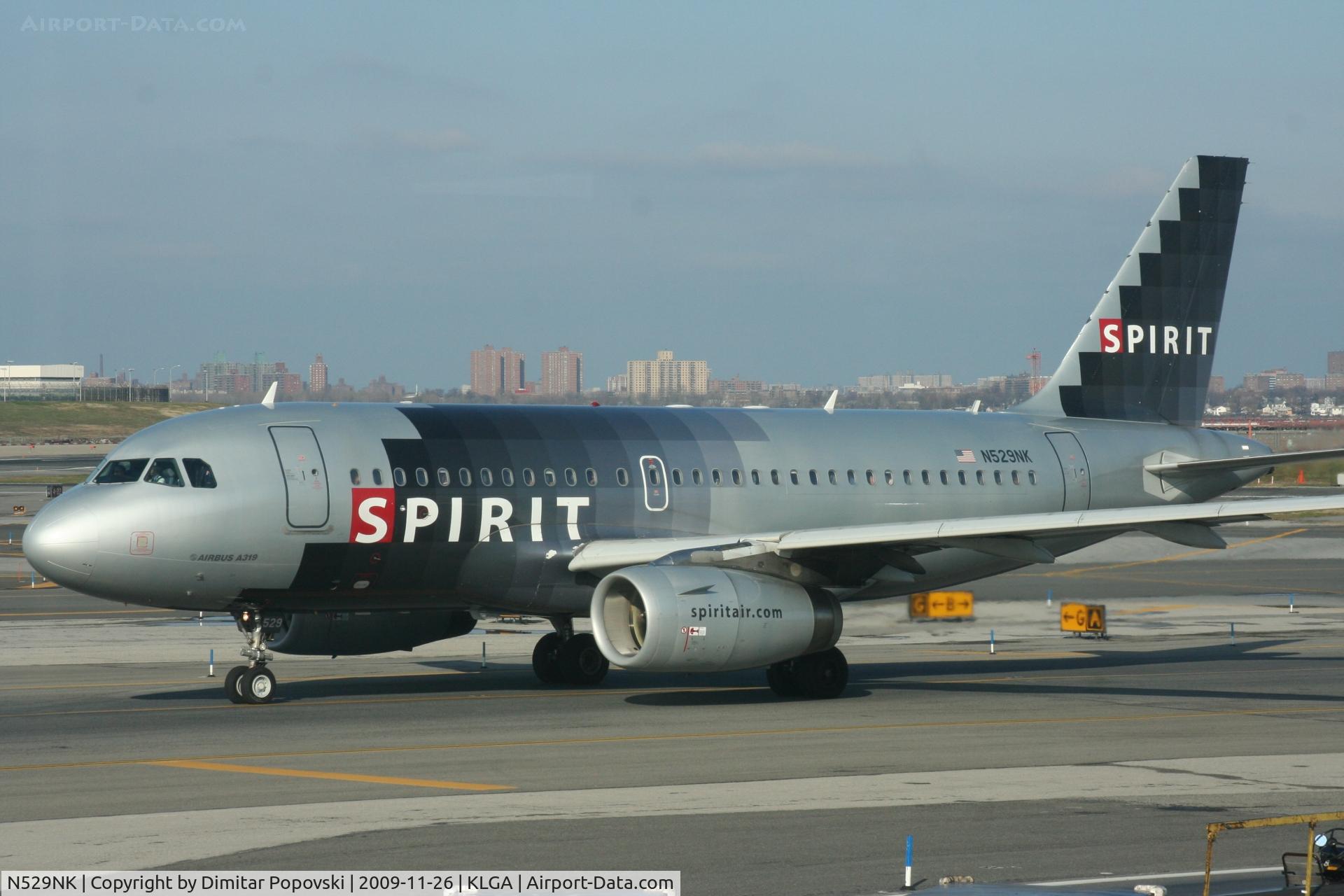 N529NK, 2007 Airbus A319-132 C/N 3007, A319