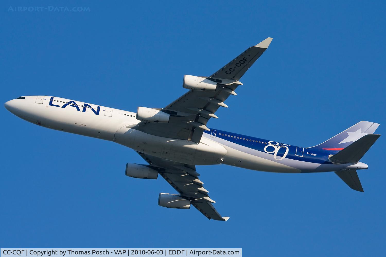 CC-CQF, 2001 Airbus A340-313X C/N 442, LAN Airlines