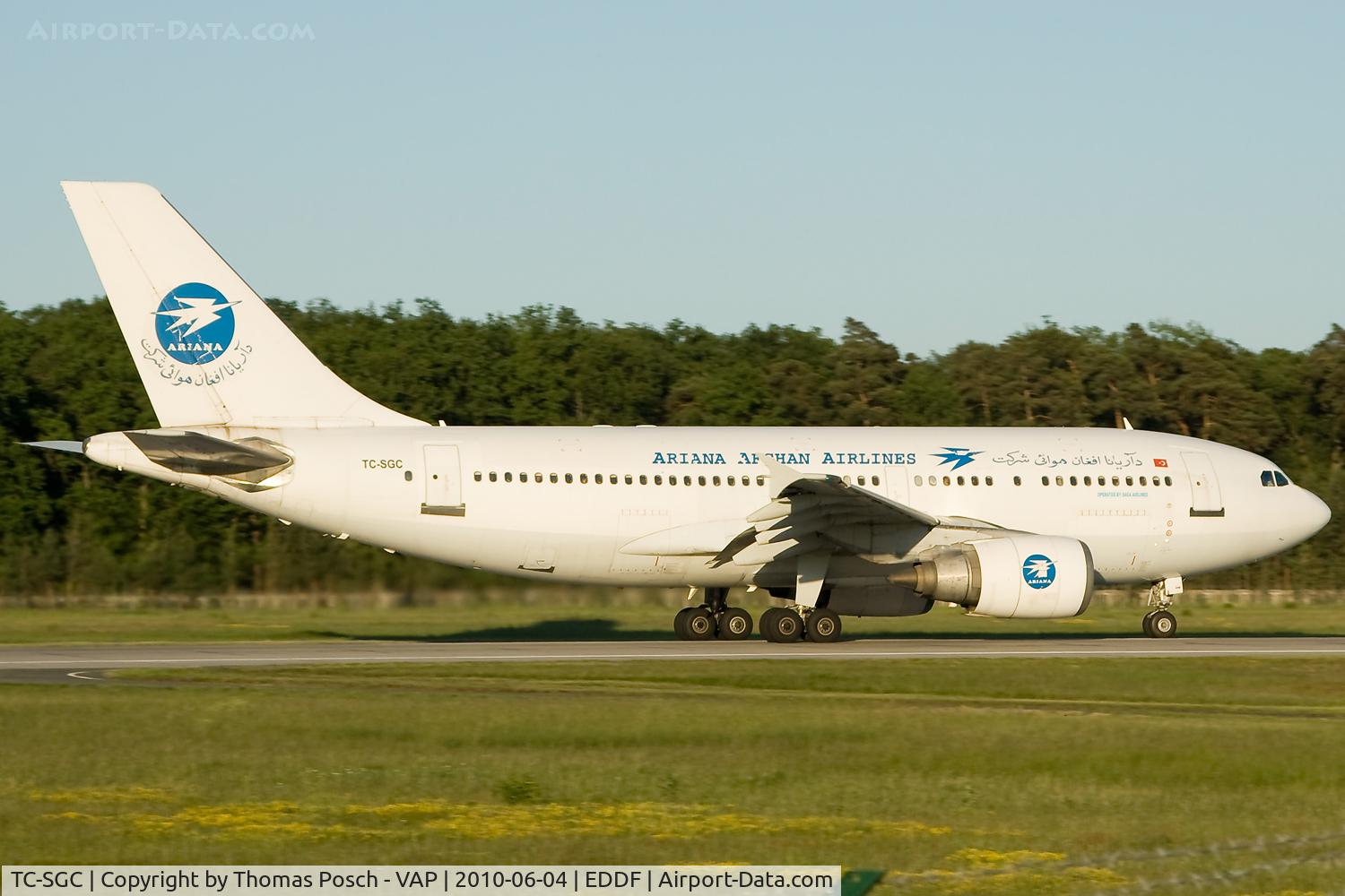 TC-SGC, 1989 Airbus A310-304 C/N 519, Ariana Afghan Airlines