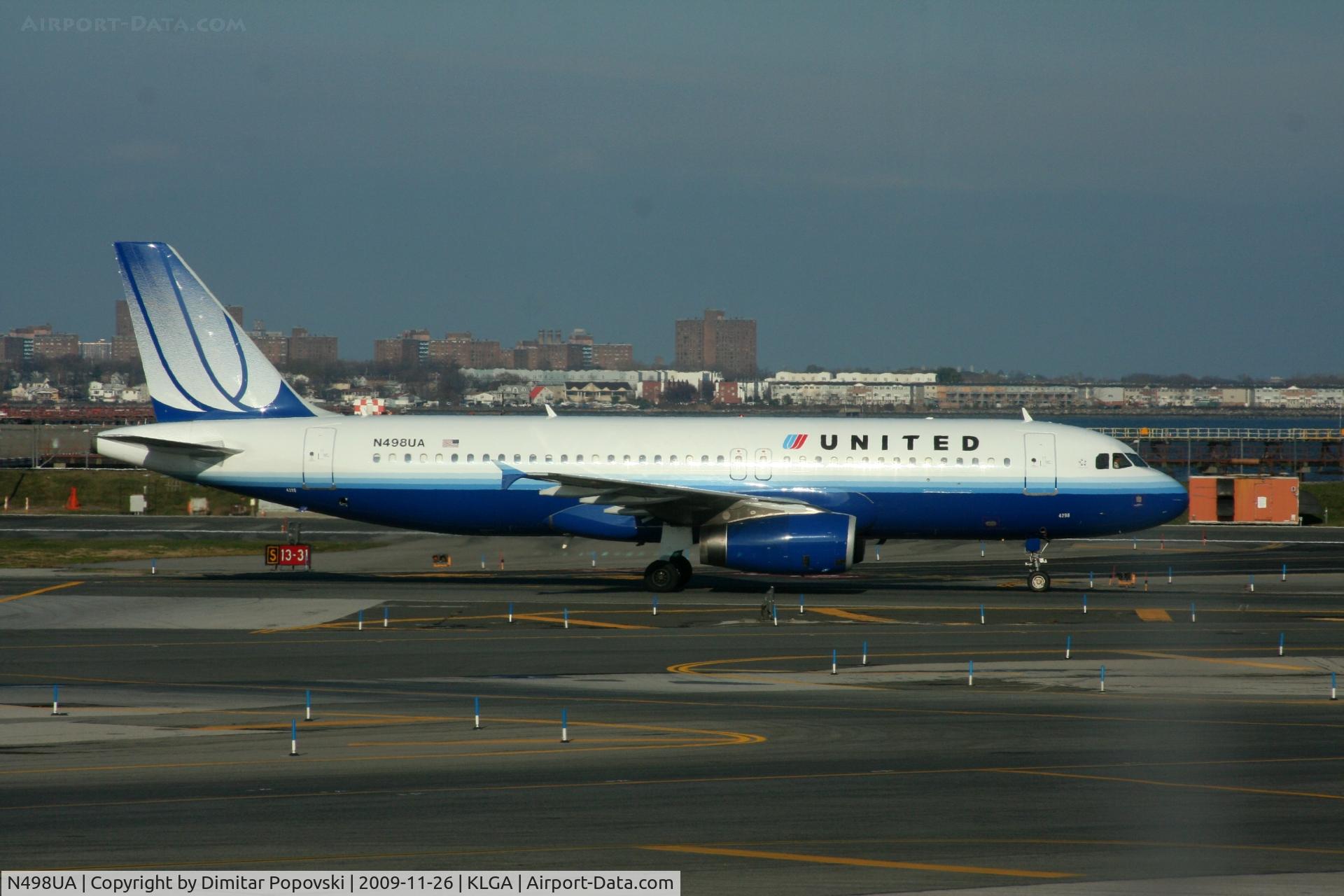 N498UA, 2002 Airbus A320-232 C/N 1865, A320