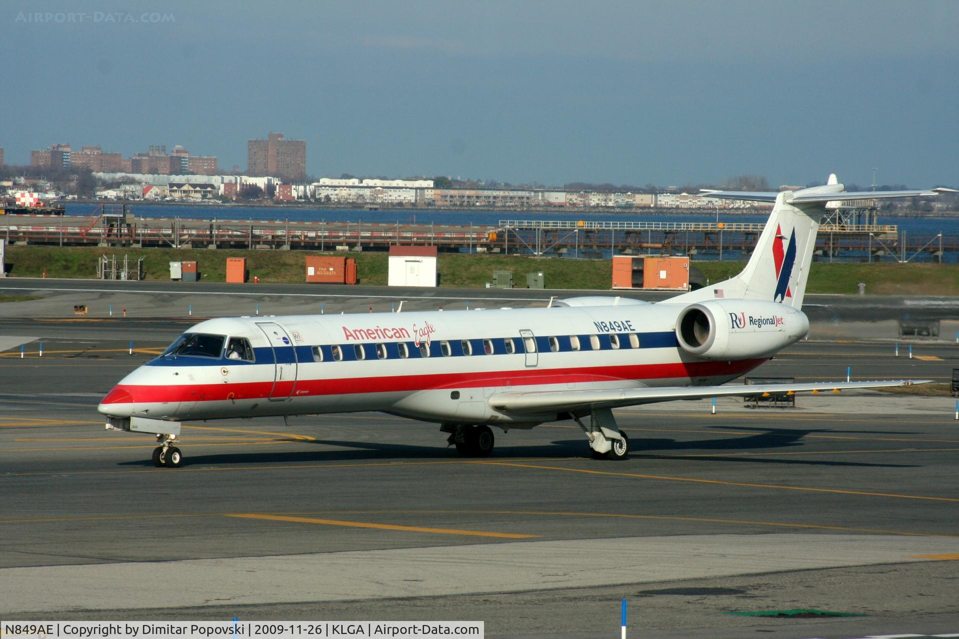 N849AE, 2003 Embraer ERJ-140LR (EMB-135KL) C/N 145716, ERJ135