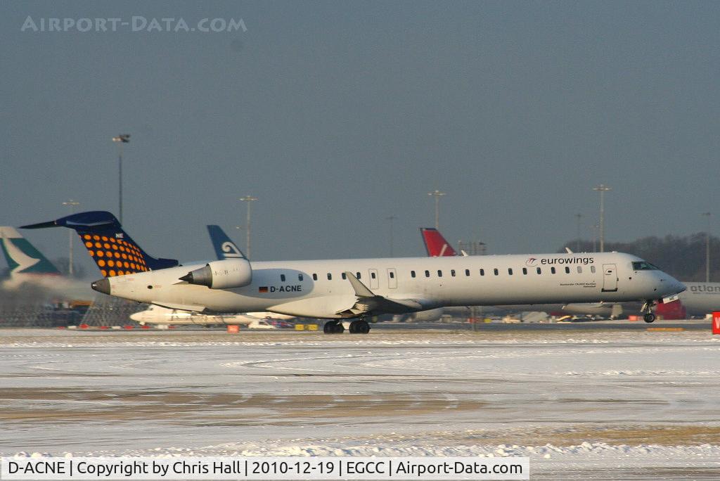 D-ACNE, 2009 Bombardier CRJ-900ER (CL-600-2D24) C/N 15241, Eurowings CRJ departing from RW05L