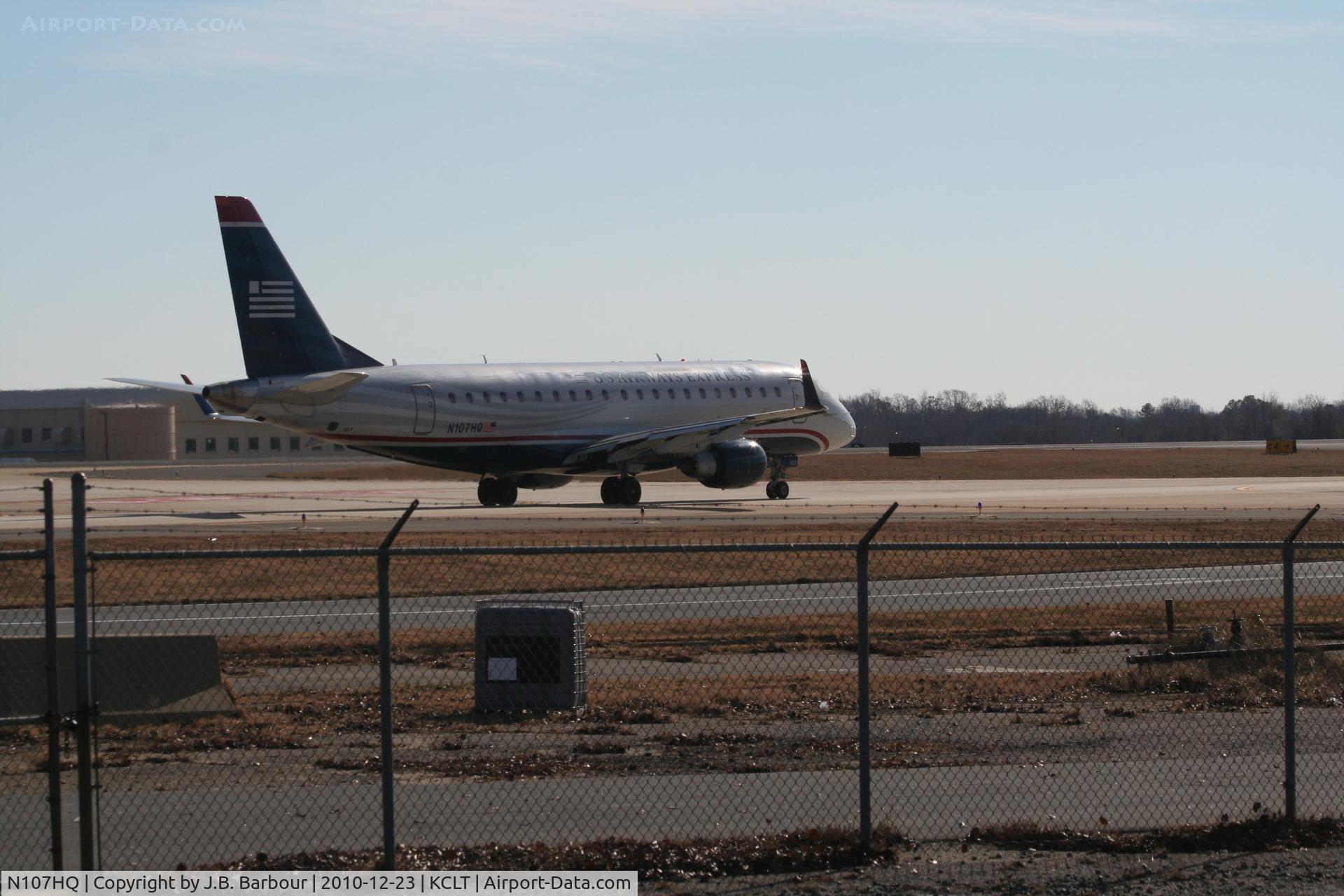 N107HQ, 2007 Embraer 175LR (ERJ-170-200LR) C/N 17000165, N/A