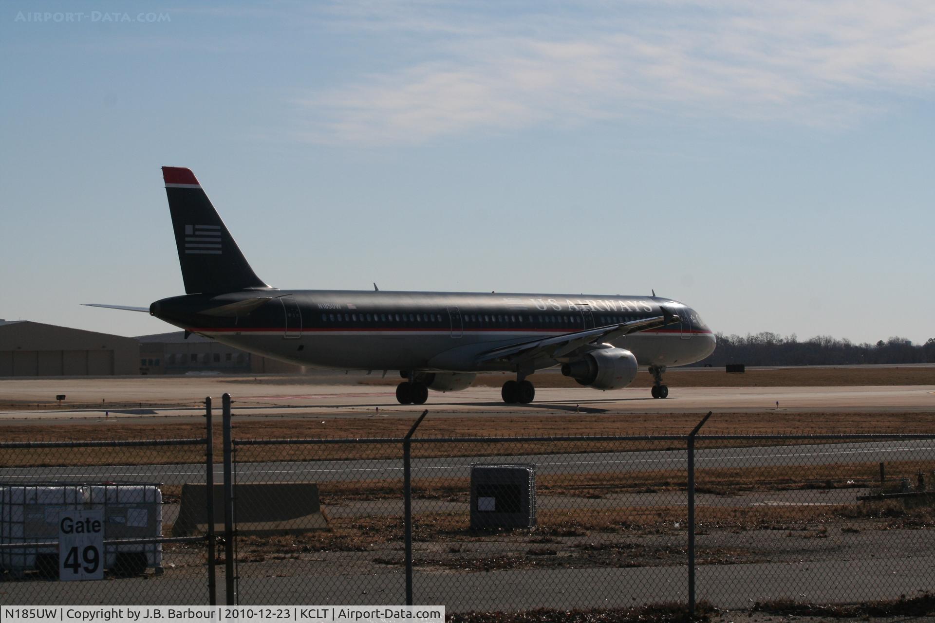 N185UW, 2002 Airbus A321-211 C/N 1666, N/A