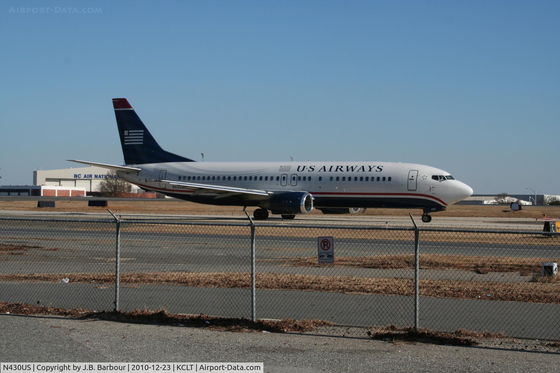 N430US, 1989 Boeing 737-4B7 C/N 24552, N/A