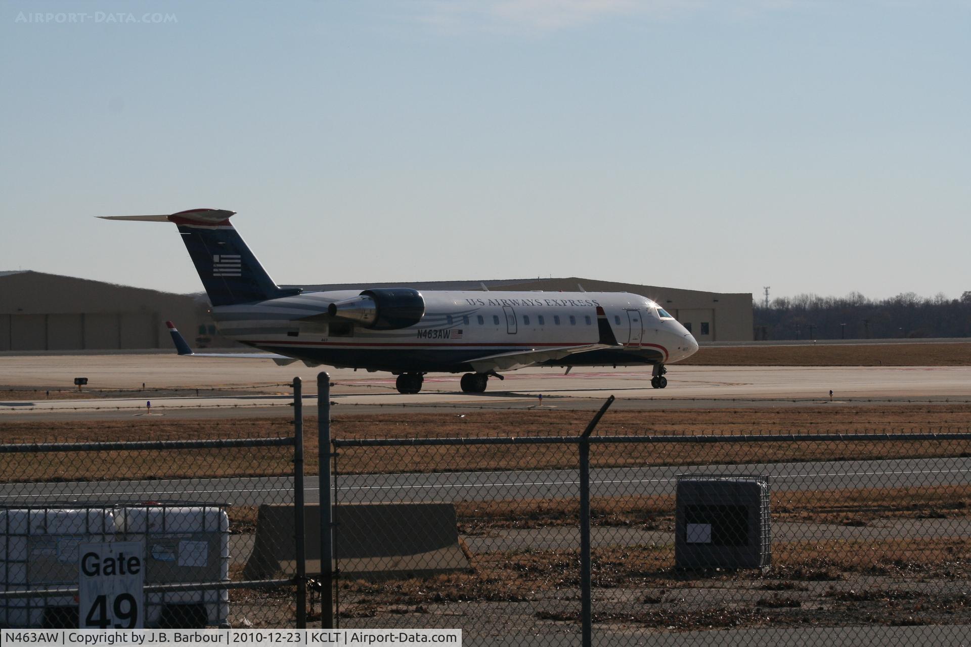 N463AW, 2003 Bombardier CRJ-200LR (CL-600-2B19) C/N 7878, N/A