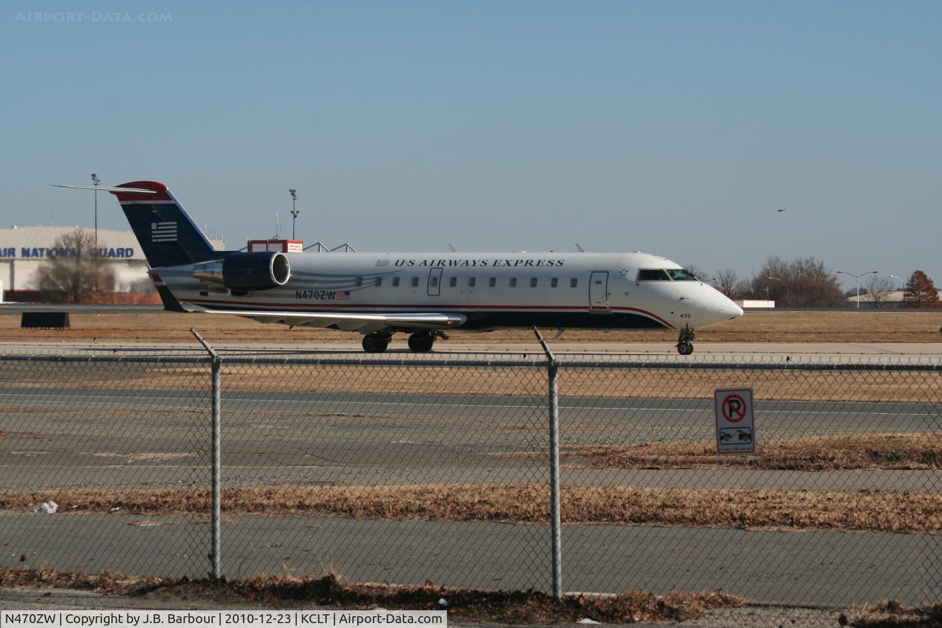 N470ZW, 2004 Bombardier CRJ-200LR (CL-600-2B19) C/N 7927, N/A