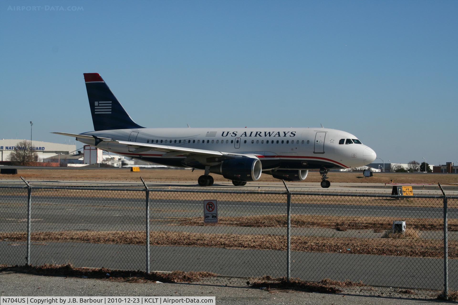 N704US, 1998 Airbus A319-112 C/N 0922, N/A