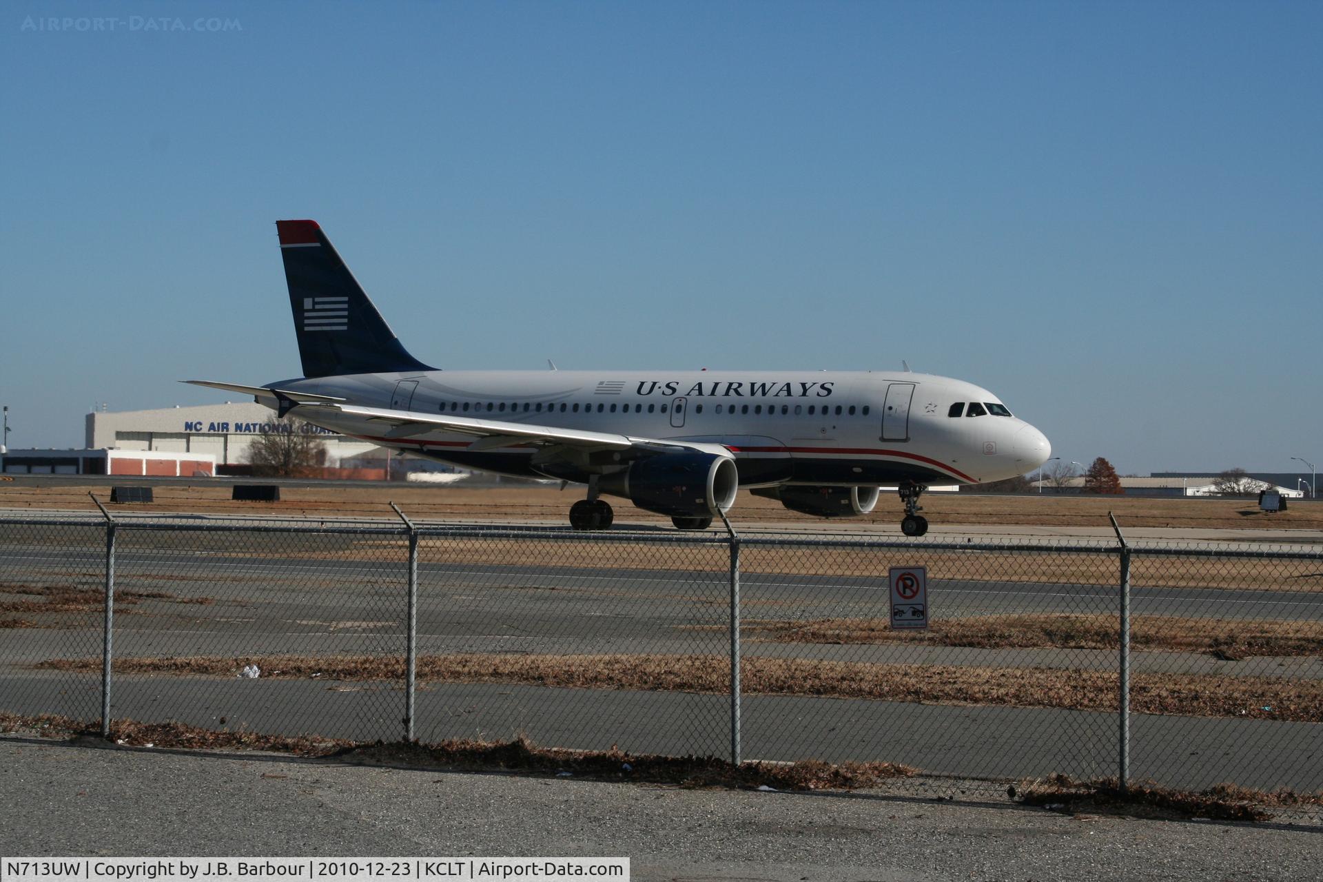 N713UW, 1999 Airbus A319-112 C/N 1040, N/A